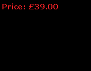 Text Box: Price: 39.00