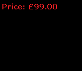Text Box: Price: 99.00