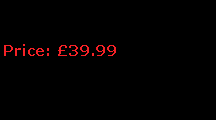 Text Box: Price: 39.99